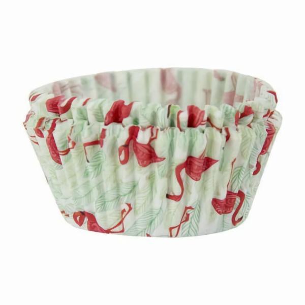 Baking Cups | Flamingo Cupcake Cases Pack Of 40 Baking Cups Baking Cups