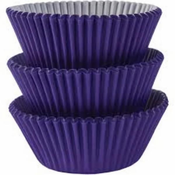 Baking Cups | Purple Cupcake Cases X 75 Baking Cups Baking Cups