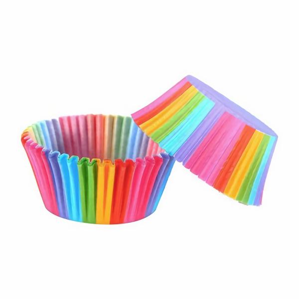 Baking Cups | Rainbow Baking Cups X 100 Baking Cups Baking Cups