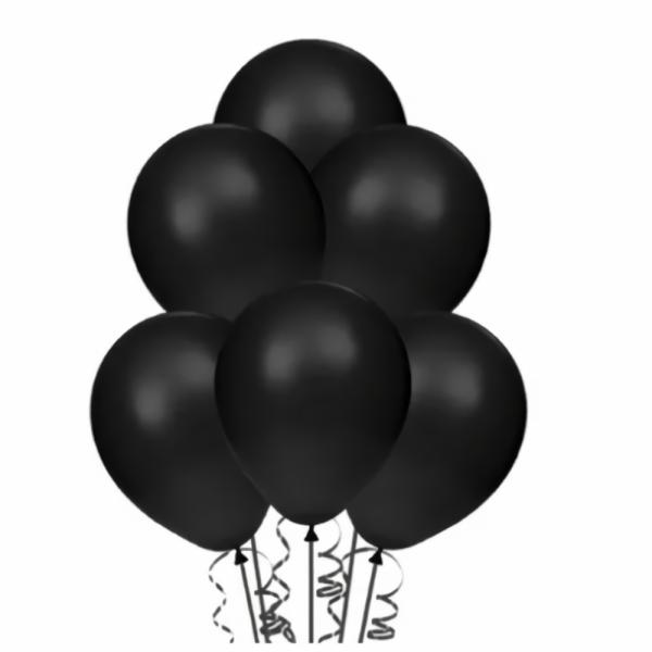 Balloons | Black 30Cm Latex Balloons – Pack Of 25 Accessories & Decor Balloons