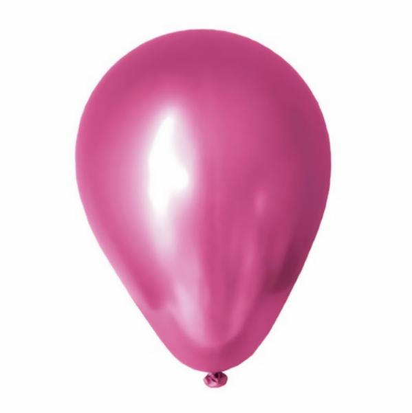 Balloons | Dark Pink Chrome Latex Balloons X 10 Accessories & Decor Balloons