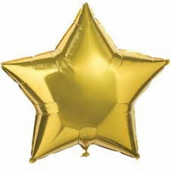 Balloons | Gold Star Foil Balloon (45Cm) Accessories & Decor Balloons