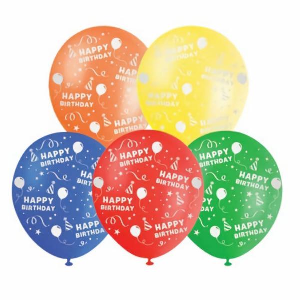 Balloons | Happy Birthday Latex Balloons X 10 Accessories & Decor Balloons