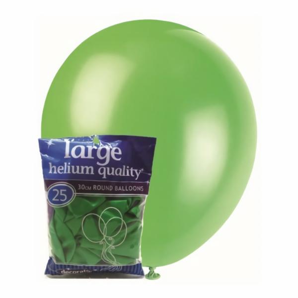 Balloons | Jade Green 30Cm Latex Balloons X 25 Accessories & Decor Balloons