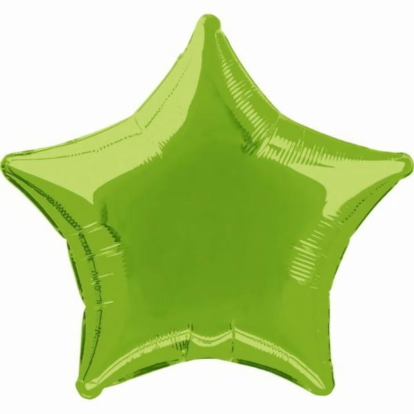 Balloons | Kiwi Green Star Foil Balloon (45Cm) Accessories & Decor Balloons