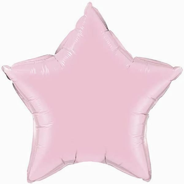 Balloons | Light Pink Star Foil Balloon (45Cm) Accessories & Decor Balloons