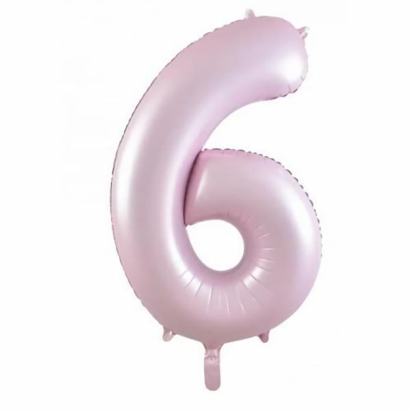 Balloons | Pastel Pink Matte Six 6 Balloon 86Cm Accessories & Decor Balloons