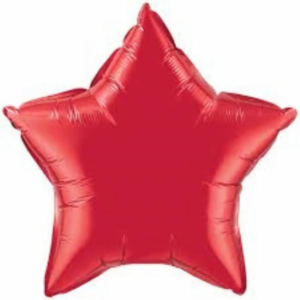 Balloons | Red Star Foil Balloon (45Cm) Accessories & Decor Balloons