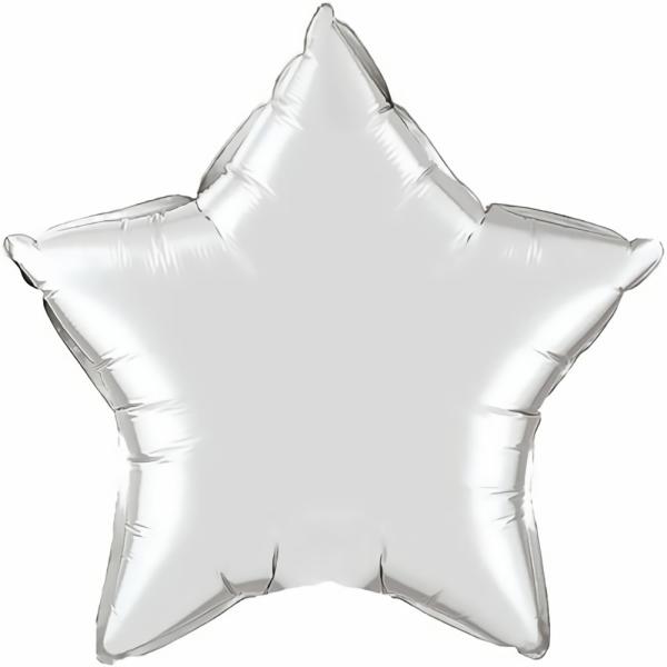 Balloons | Silver Star Foil Balloon (45Cm) Accessories & Decor Balloons