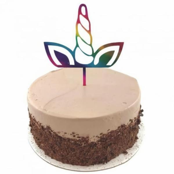 Cake Decorating Items | Rainbow Unicorn Acrylic Cake Topper Cake & Food Cake Decorating Items