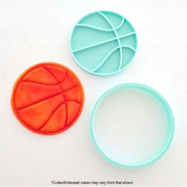 Cookie Cutters | Basketball Cookie Cutter & Embosser Cake & Food Cookie Cutters