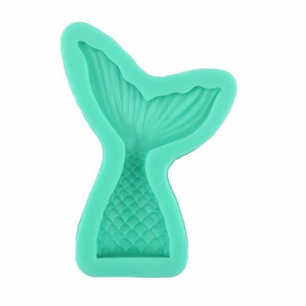 Cookie Cutters | Mermaid Tail Silicone Mould Cake & Food Cookie Cutters