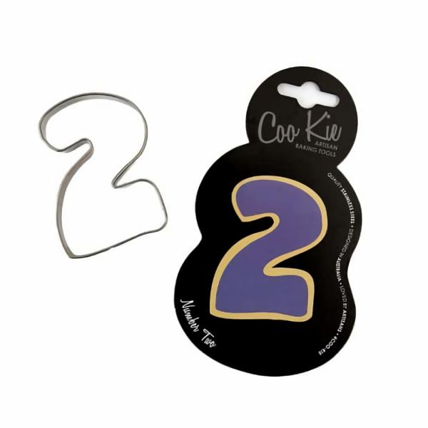 Cookie Cutters | Number 2 Cookie Cutter Cake & Food Cookie Cutters