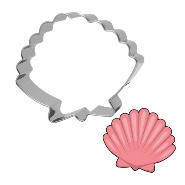 Cookie Cutters | Sea Shell / Clam Cookie Cutter Cake & Food Cookie Cutters