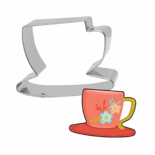 Cookie Cutters | Tea Cup Cookie Cutter Cake & Food Cookie Cutters