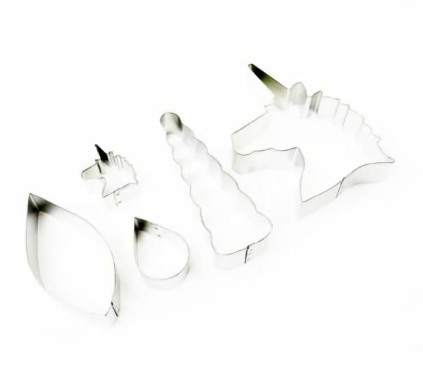 Cookie Cutters | Unicorn 5 Piece Cookie Cutter Set Cake & Food Cookie Cutters