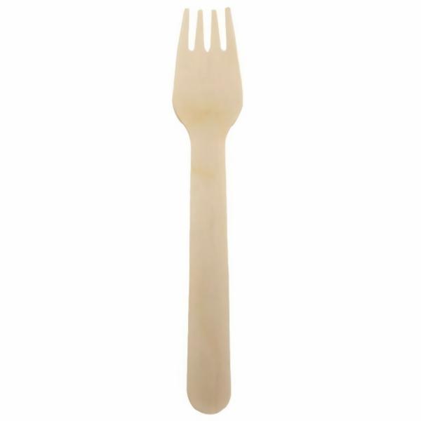 Cutlery & Catering | Brown Kraft Wooden Forks X 18 Accessories & Decor Cutlery & Catering