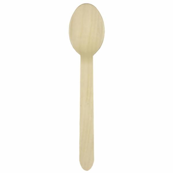 Cutlery & Catering | Brown Kraft Wooden Spoons X 12 Accessories & Decor Cutlery & Catering