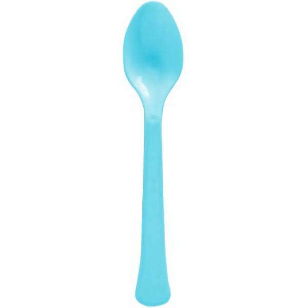 Cutlery & Catering | Caribbean Blue Reusable Spoons X 20 Accessories & Decor Cutlery & Catering