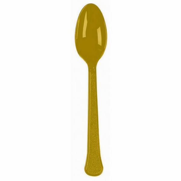 Cutlery & Catering | Gold Reusable Spoons X 20 Accessories & Decor Cutlery & Catering