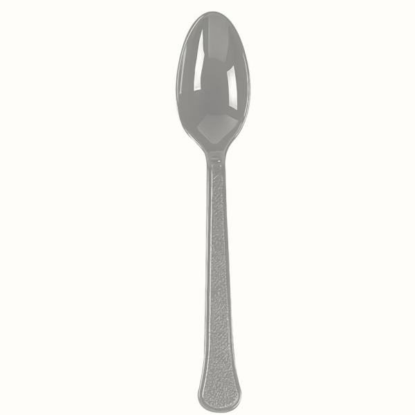 Cutlery & Catering | Silver Reusable Spoons X 20 Accessories & Decor Cutlery & Catering