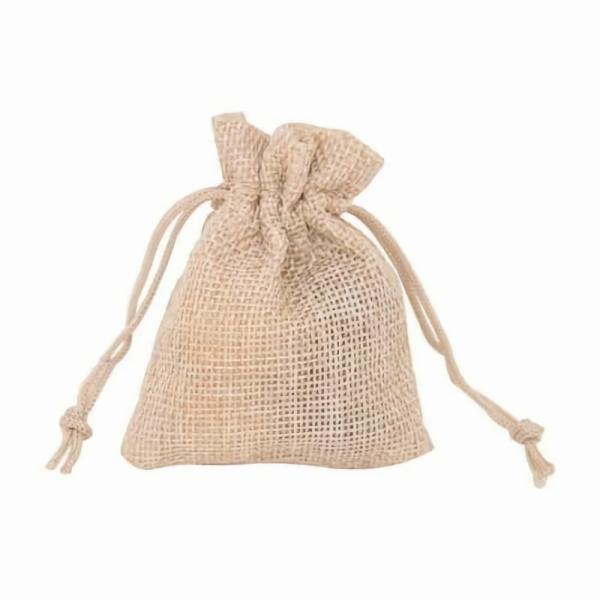 Party Boxes | Hessian Mini Bags Pack Of 6 ( 9Cm) Accessories & Decor Party Boxes