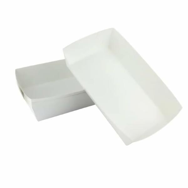 Party Boxes | White Food Tray 21 X 13Cm (Pack Of 8) Accessories & Decor Party Boxes