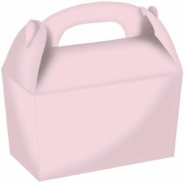 Party Favours & Bag Fillers | Pastel Pink Party Treat Boxes X 4 Accessories & Decor Party Favours & Bag Fillers