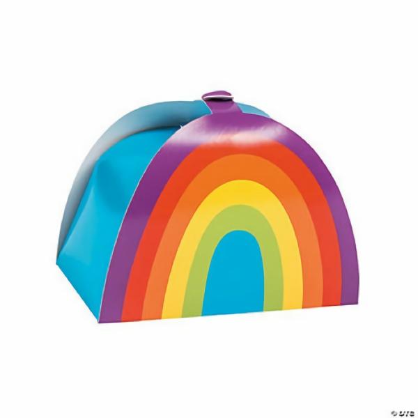 Party Games | Rainbow Party Treat Boxes X 12 Accessories & Decor Party Games